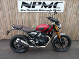 2025: Triumph Scrambler 400 X