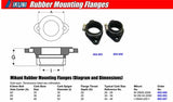 Mikuni Rubber Mounting Flanges