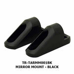 TR-TARMM001BK - Tarmac universal fairing mirror mount for mounting the Mirage and Slipstream mirrors are available separately from the mirrors (but sold in pairs)