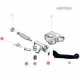 RE-LV-125 - Renthal Span Adj Kit for the RE-LV-112 front brake Gen2 IntelliLever parts 3, 4, 5 and 6