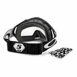 OA-01-774  Oakley Number Plate Strap Wrap (does not come with goggles or strap) comes with a range of numbers and variations of black/white to customise your goggles