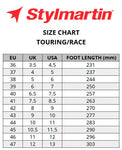 Stylmartin-touring-race-Size-Chart
